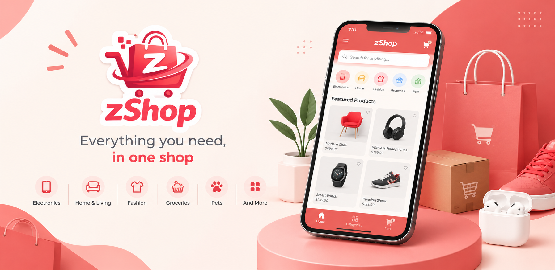 zShop E-Commerce App